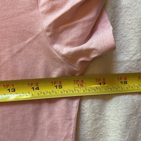 Ann Taylor Loft Soft Vneck Short Sleeve Pink Tshirt Size XS - Picture 5 of 8